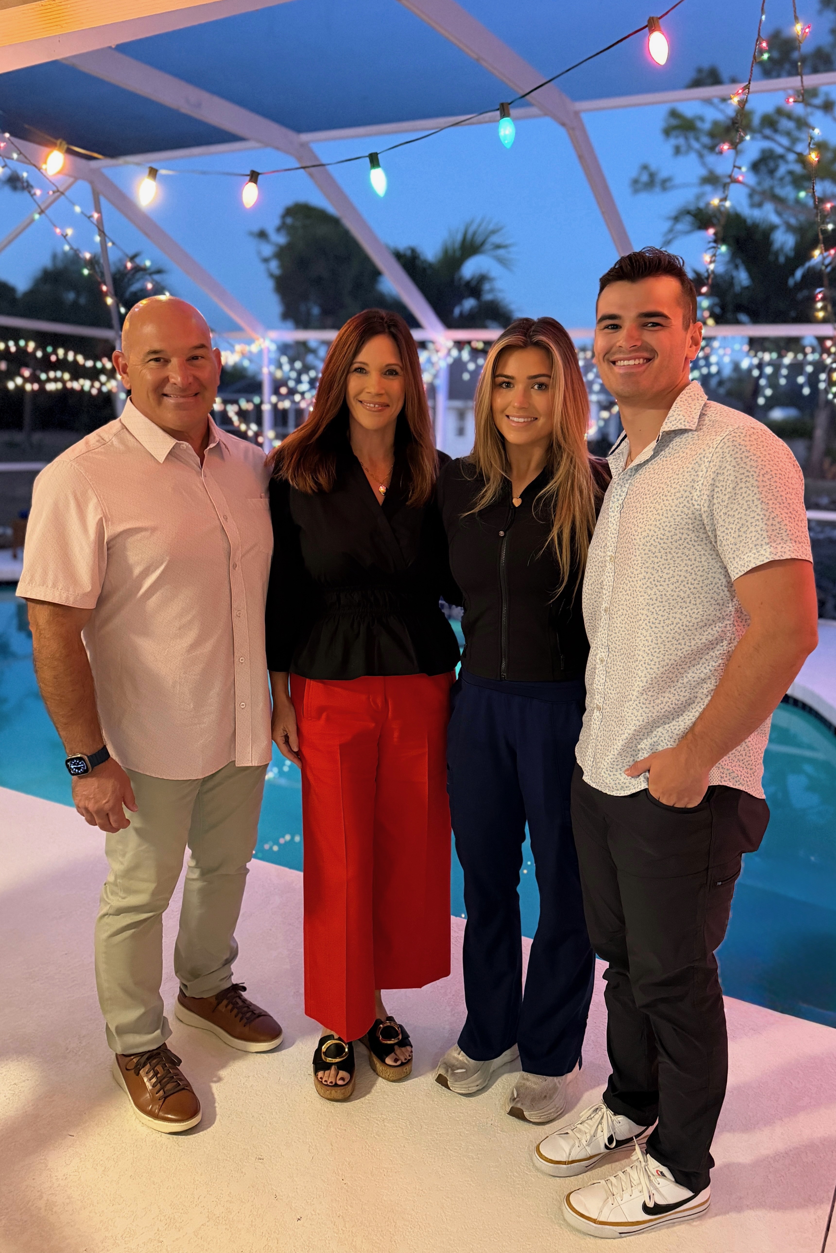 Jim DeNiro with his family